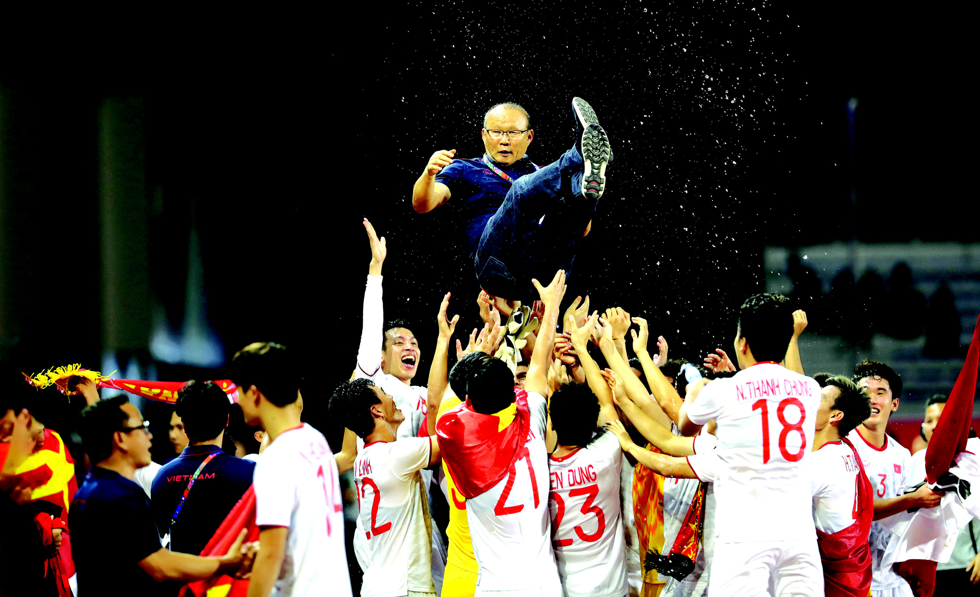 Thầy trò HLV Park Hang Seo sẵn sàng chinh phục giấc mơ World Cup